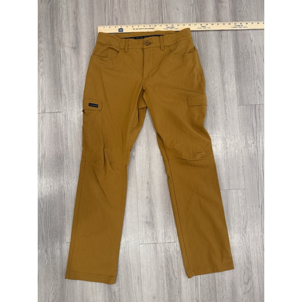 Kuiu Men's Pants 34 Brown Cargo Ripstop Outdoor Hiking Hunting